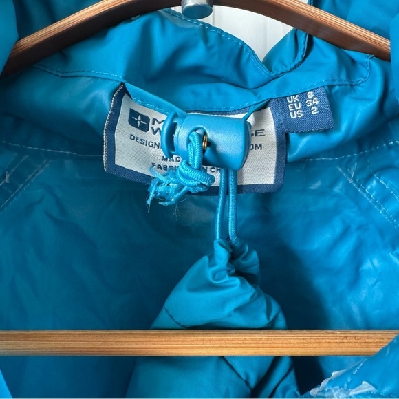 Mountain Warehouse Blue Windbreaker waterproof Jacket - Picture 3 of 5